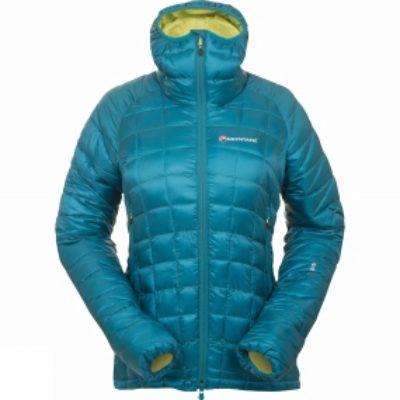 Montane Womens Hi-Q Luxe Jacket Zanskar Blue/Wild Lime Montane Womens Hi-Q Luxe Jacket Zanskar Blue/Wild Lime